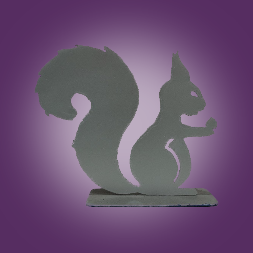 Eichhörnchen aus Blech