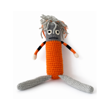 Kuscheltier gehäkelt "Kleines Monster"