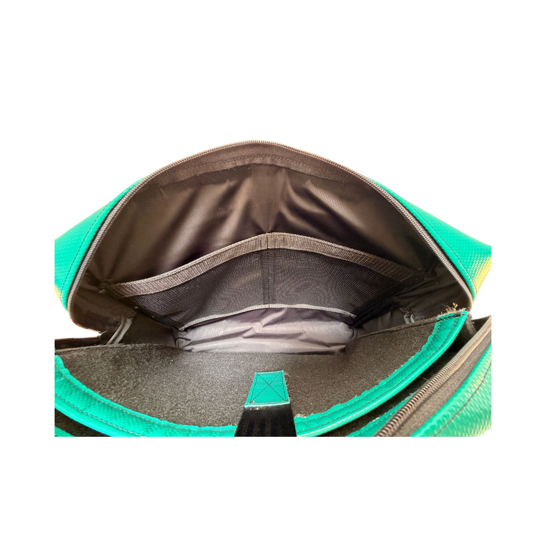 Laptoptasche in Grün (gepolstert) – Bild 3