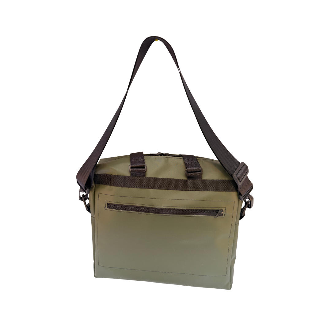 Laptoptasche in Militärgrün (gepolstert)